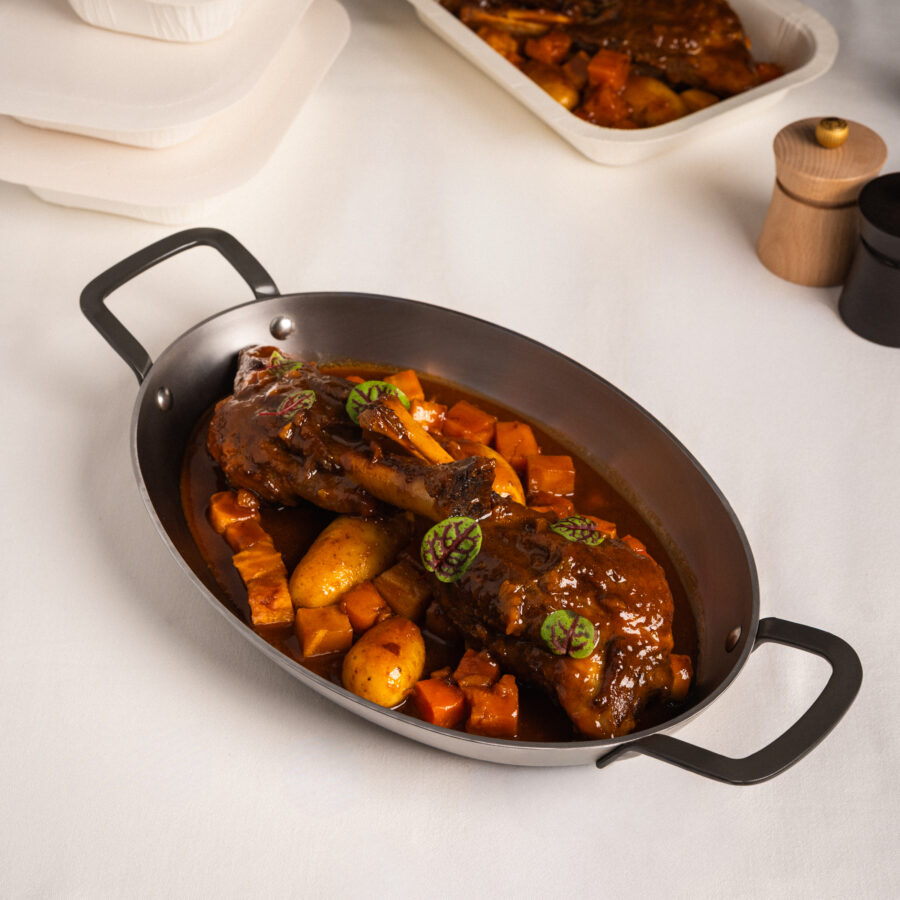 Braised Lamb Shank Navarin