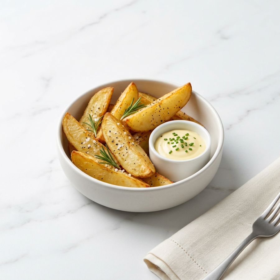 Crispy Potato Wedges