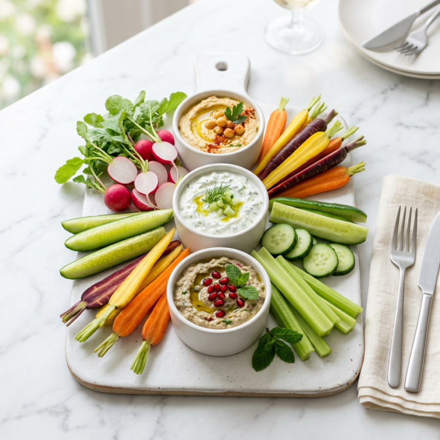 Garden Crudités & Dips